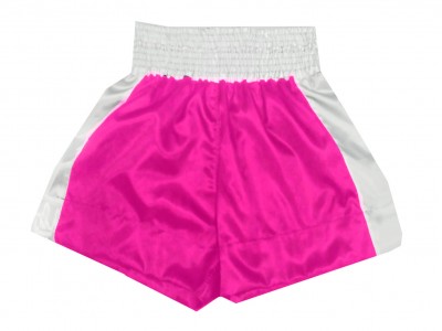 Classic Style Boxing Trunks : KNBSH-301-Classic-Pink